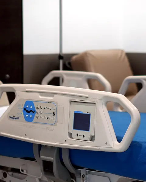 Recovery area with hospital beds at Surgery Room
