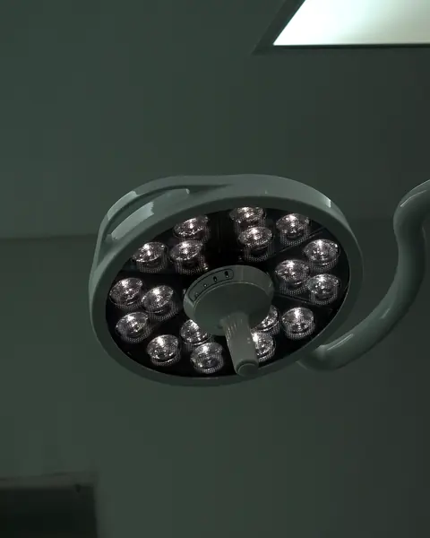 Surgical lights in a Surgery Room operating room